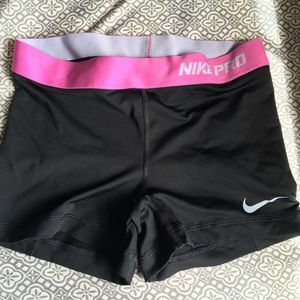 Nike pro shorts